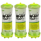 RESCUE! WHY Trap for Wasps, Hornets, & Yellowjackets – Hanging Outdoor Trap - 3 Traps