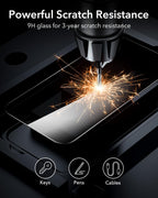 ESR 3 Pack for iPhone 16 Pro Max Privacy Screen Protector, Anti-spy Tempered-Glass Privacy Screen Protector with Flawless Fit Tray