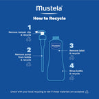 Mustela Baby Cleansing Water - No-Rinse Micellar Water - with Natural Avocado & Aloe Vera - for Baby's Face, Body & Diaper - 10.14 fl. oz.