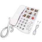 It can Edit 9 one Touch Memory Speed Dialing and Images, Elderly Image Phone, Phone for Patients with Alzheimer's Disease and Enlarged Phone for Patients with Hearing Impairment