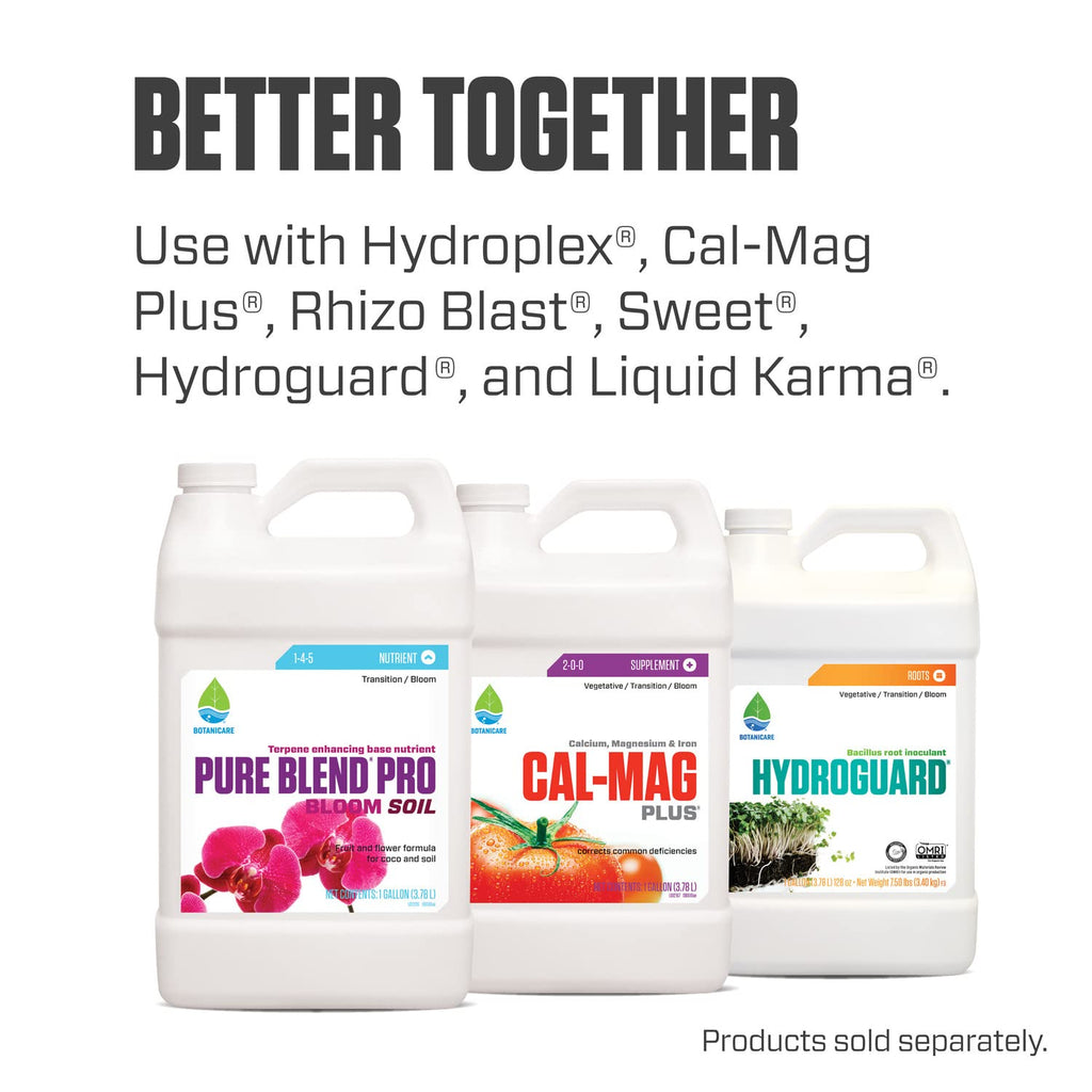 Botanicare Pure Blend Pro Bloom Soil, Nutrient for Fruit and Flowers, 1-4-5, 1 gal.