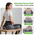 Benazcap Large Seat Cushion for Sciatica Pain Relief, 2024 Upgraded Seat Cushions for Office Chairs, Desk Chair Cushions/Office Chair Cushion, Tailbone Pain Relief Cushion for Car/Wheelchair