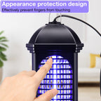 Qualirey 3 Pieces Electric Mosquito Zappers Bug Zapper with Light 11 W Plug in Mosquito Lamp Insect Trap Mosquito Killer for Patio Electric Insect Killer for Home Garden Backyard Indoor Outdoor