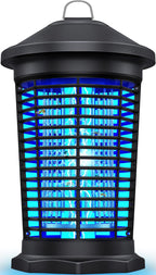 Bug Zapper Outdoor, Mosquito Zapper Indoor with 4000V High Powered, Electric Fly Zapper, Mosquito Killer Traps for Home, Kitchen, Backyard, Patio