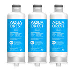 AQUA CREST HAF-QIN/EXP Replacement for Samsung DA97-17376B, DA97-08006C, HAF-QIN, RS27T5200SR, RF28T5001SR, RF24R7201SR, RF28R6201SR, Refrigerator Water Filter (Pack of 3)