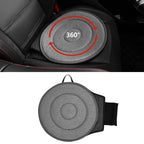 Autotechnx Soft 360 Rotating Seat Cushion for Car Non Slip Swivel Seat Cushion for Car for Elderly Support Gray Office Chair Comfortable Ergonomic Design Odorless Rotating Car Seat 360 for Pregnant