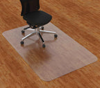 Amyracel Office Chair Mat for Hardwood Floor, 30” x 48” Clear Desk Chair Mat for Hard Floors, Easy Glide Office Floor Mat for Hardwood Floor