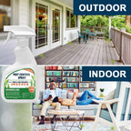 TSCTBA Pest Control Spray, Indoor Pest Control Mint Spray for Home and Kitchen - Fly, Ant, Spider, Roach, Flea, Bug and Mosquito Repellent, All Natural, Safely and Effectively - 12.5 OZ