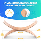 Balance Board Kids, 35 Inches Wobble Board for Kids Toddlers, Open Ended Montessori Waldorf Learning Toy, Gifts for 3 4 5 6 7 8 Year Old Boys Girls Kids Birthday & Christmas Stocking Stuffers