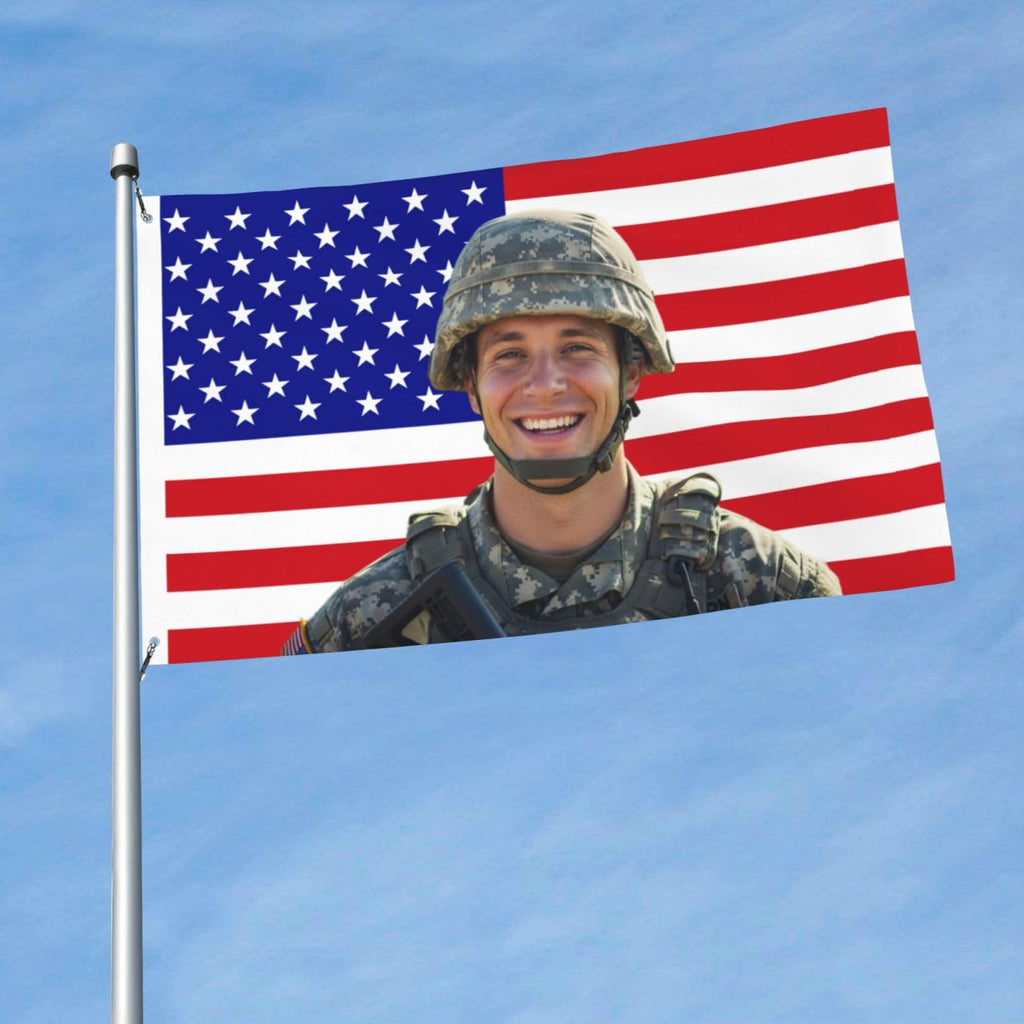 Nxwdwqa Custom America Flag 3X5 Ft Personalized Flags Design Your Image Funny Tapestry Poster For Decorate Clubs Concerts Bars University Dormitories Living Rooms Bedrooms