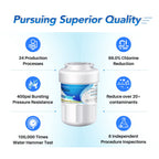 ICEPURE MWF Raplacement for GE SmartWater MWF, MWFP, HDX FMG-1, GSE25GSHECSS, 46-9991, GSH25JSDDSS, MWFA, GSHS6LGBBHSS, PC75009, RWF1060,GSHS6HGDBCSS, 197D6321P006 Refrigerator Water Filter 3PACK