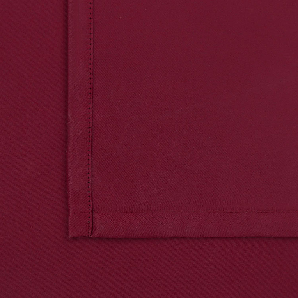 BGment Christmas Red Curtains 63 Inch Length - Rod Pocket and Back Tab Blackout Curtains Thermal Room Darkening Curtains for Living Room/Bedroom, 2 Panels (42 x 63 Inch, Burgundy Red)