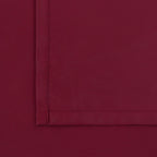 BGment Christmas Red Curtains 63 Inch Length - Rod Pocket and Back Tab Blackout Curtains Thermal Room Darkening Curtains for Living Room/Bedroom, 2 Panels (42 x 63 Inch, Burgundy Red)