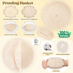 Sourdough Starter Kit, Sourdough Bread Baking Supplies, Sourdough Kit for Modern Home and Kitchen, Sourdough Bread Basket, Sour Dough Kit, Bread Making Tools Kit Gifts for Bakers Women Wife Mom
