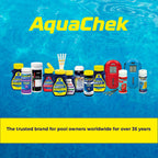 AquaChek Select Connect 7-Way Pool and Spa Test Strips Complete Kit - Pool Test Strips for pH, Total Chlorine, Free Chlorine, Bromine, Alkalinity, Total Hardness, and Cyanuric Acid - (50 Strips)