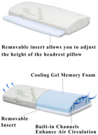 InteVision Bed Wedge Pillow (33" x 30.5" x 7.5")