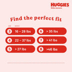 Huggies Size 6 Diapers, Little Movers Baby Diapers, Size 6 (35+ lbs), 108 Count (2 Packs of 54), Packaging May Vary