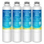 Waterdrop DA29-00020B 𝐍𝐒𝐅 𝟓𝟑&𝟒𝟐 𝐂𝐞𝐫𝐭𝐢𝐟𝐢𝐞𝐝 Water Filter, Replacement for Samsung® HAF-CIN/EXP, DA29-00020A/B, DA29-00020B-1, RF263BEAESR, RF28HMEDBSR, RS25J500DSR, 4 Filters
