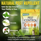 DALIYREPAL Pest Repellent Balls, Rodent Repellent,High-Strength Mouse Repellent Peppermint,Mice Repellent,Rat Repellent Whemoalus Repels Rodents,Spiders, Roaches,Ants,Moths & Other Pests 8 Balls/Bag