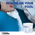 Pool Shock by Aqua Org Plus - New Square 50 Pound Pail - 65% Granular Cal Hypo - Swimming Pool Shock for In-Ground, Above Ground, Spas & Hot Tubs