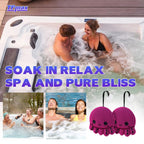 TPmax Reusable Hot Tub Scum Absorber and Oil Absorbing Sponge Twin Pack, Must Have hot tub Accessories for Spa and Pool Cleaner - Hot Tub Sponge - Pool Scum Absorber