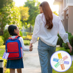 ZBJBinCH 3 Pcs Reminder Board for The Elderly, ADHD Tools for Kids Portable Visual Schedule for Kids School Bag Pendant Detachable Daily Task Planning Pad with List Cards Stickers for Kids