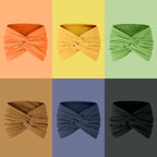Tobeffect Extra Wide Turban Headbands for Women, 7'' Large Hairbands Boho Colorful Headband Twisted Knot Hair Accessories, 6 Pack