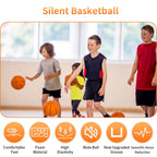 Silent Basketball, Silent Basketball Dribbling Indoor, 2025 Upgrade Silent Basketball 7-24cm/9.44in Dunk Basketball Indoor Training, Silent Swish Basketball(Adult Basketball)