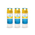 FROG Bac Pac Replacement Chlorine Cartridges for use with Pool FROG Model 5400 and 6100 Cyclers - Prefilled for Easy & Convenient Pool Sanitizing & Water Care - 3 Pack