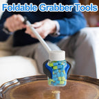 Tottist 6 Pack Grabber Reacher Tool for Elderly, 32" Extra Long Litter Stick Lightweight Handy Claw Grabber for Arm Extension Garbage Gripper Trash Pick up Litter Picker Garden(Blue Classic)