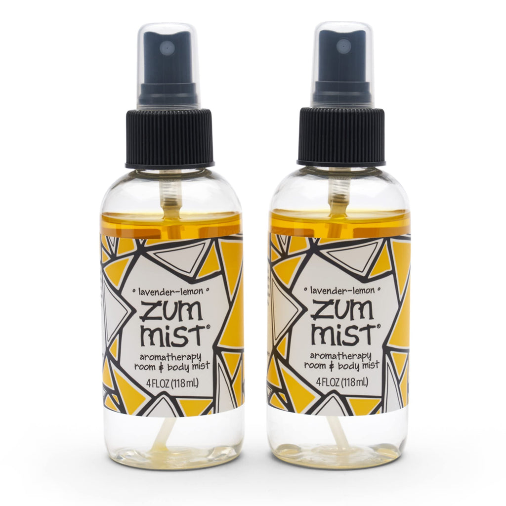 Indigo Wild Zum Mist Room and Body Spray - Lavender-Lemon - 4 fl oz (2 Pack)