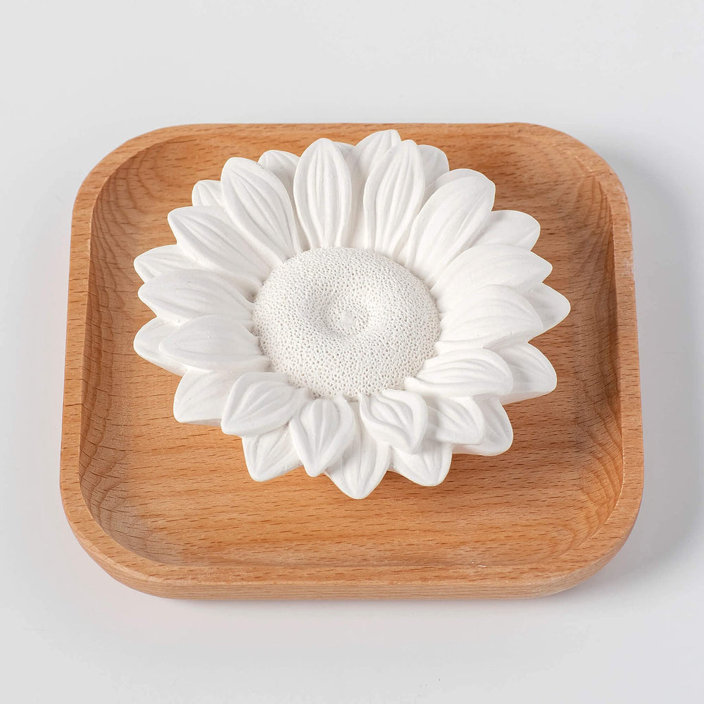 Plant Therapy Passive Sunflower Aromatherapy Diffuser - A Chic and Natural Home, Office, and Travel Essential Oil Diffuser