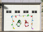 43PCS Christmas Car Refrigerator Decorations - Reflective Bulb Light Gnome Magnet Accessories Set Xmas Holiday Cute Decor