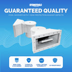 SWIMLINE HYDROTOOLS Standard Wide Mouth Above Ground Pool Skimmer Kit | ABS Construction | Pool Skimmer | Wide Mouth | Snap-In & Removable Weir | Above Ground Pool Skimmer | Easy Basket Access