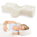 Therapeutica Pillow, Lite Orthopedic Support (Less Firm) – Large & Core Products MicroBeads Dry Eye Compress Moist Heat Pack Bundle