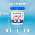 [5 pack] Prime Screen 14 Panel Urine Drug Test Cup - Instant Testing Marijuana (THC),OPI,AMP, BAR, BUP, BZO, COC, mAMP, MDMA, MTD, OXY, PCP, PPX, TCA
