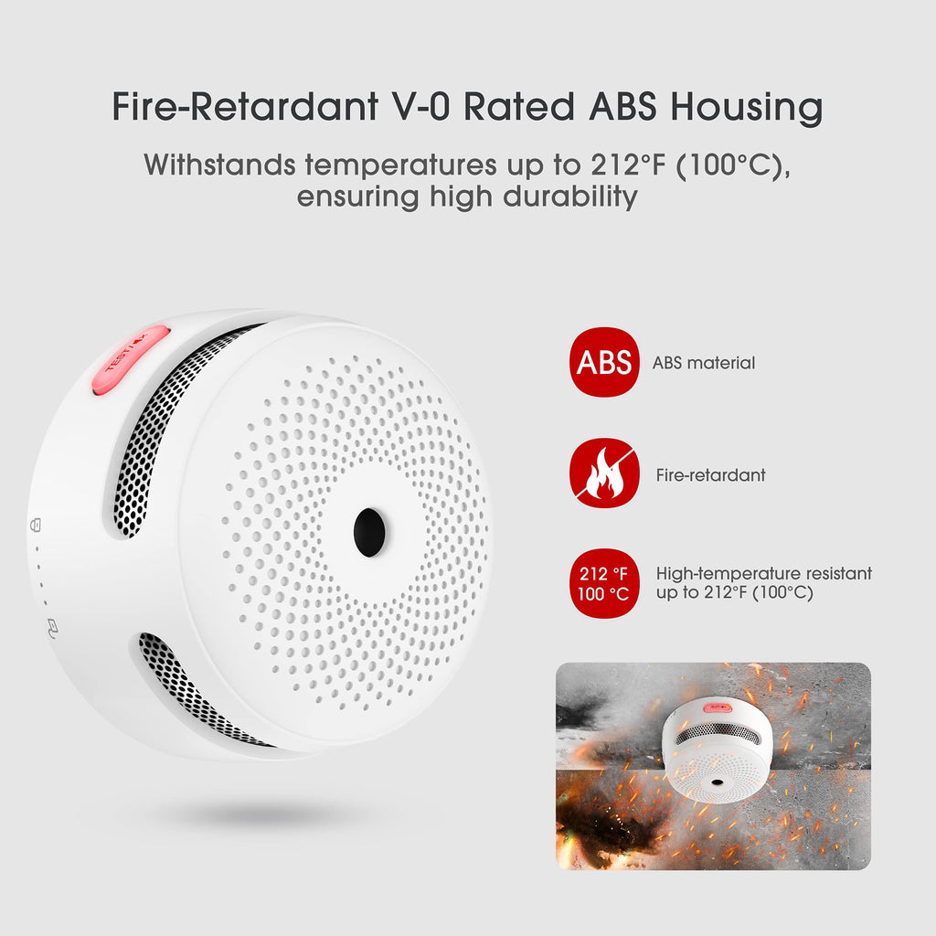 [Upgraded Model] X-Sense Wireless Interconnected Smoke Detector Fire Alarm with Over 820 feet Transmission Range, XS01-WR Link+, 12-Pack