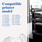 TN760 Toner for Brother Printer: Replacement for Brother TN730 TN 760 TN-730/TN-760 TN-760 TN-730 High Yield Black Cartridge MFC-L2710DW MFC-L2750DW DCP-L2550DW HL-L2350DW HL-L2395DW HL-L2370DW 2 Pack