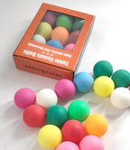 Ping Pong Balls 12 Pack: 40mm 3 Star Colored ABS Plastic High Bounce for Kids Cat Table Tennis Enthusiast - Yard Practice Game (Pack of 12 - Multicolour)