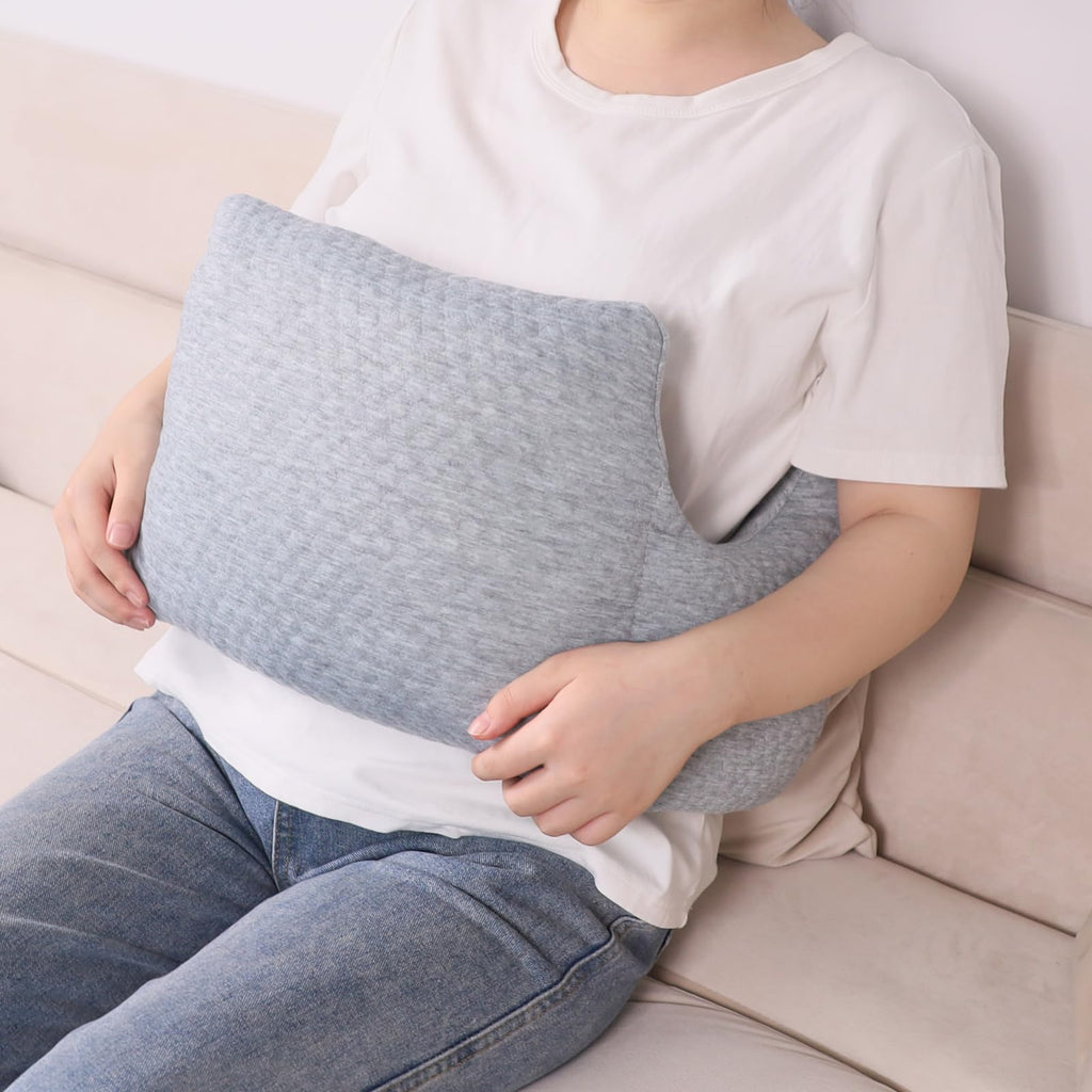 RoamReady Hysterectomy Recovery Pillow, Post-Surgery Cushion for Abdomen C-Section Tummy Tuck Lumpectomy Myomectomy Patients Must Haves Abdominal Pillow with Pocket