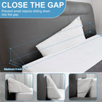 HABUTWAY Queen Size Bed Wedge Pillow for Headboard, Bed Gap Filler(0-8"), Memory Foam Mattress Wedge Pillow Triangle Bloster for Sleeping, Close The Gap Between Headboard and Mattress Space Filler