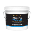 Rolite - RMP10# Metal Polish Paste - Industrial Strength Scratch Remover and Cleaner, Polishing Cream for Aluminum, Chrome, Stainless Steel and Other Metals, Non-Toxic Formula, 10 Pounds, 1 Pack
