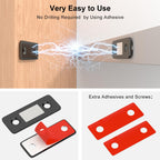 Cabinet Magnetic Catch Jiayi 4 Pack Ultra Thin Cabinet Door Magnets Stick on Drawer Magnets Cabinet Latch Magnetic Closures for Cabinets Kitchen Closet Door Closing Magnetic Door Catch Closer