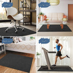 Placoot Desk Chair Mat for Hardwood Floor & Tile 55"x35" Office Chair Mat for Rolling Chairs Large Anti-Slip-Recyclable Material Computer Chair Mat Rug for Office/Home