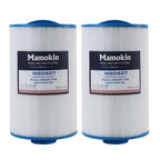 Mamokin Spa Filter 6CH-402 Replaces PMA40L-F2M, Master Spas Twilight X268365, X268543, X268511, X268514, Unicel 6CH-402, Filbur FC-0317, 2" Male Thread/MPT Hot Tub Filter 2PACK