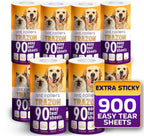 Lint Roller Refills 10 Pack of 900 Sheets / 10 Refills Rollers Only, Extra Sticky Roller for Pet Hair, Lint Remover Dog Hair, Cat Hair, Fuzz, Animal Fur, Lint Removal Roller Clothe, Stick Roller