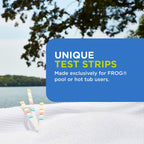 FROG Test Strips for Pools and Hot Tubs - Accurate Indicator for Free Chlorine or Bromine Levels, pH, Total Alkalinity and Total Hardness - Easy Water Testing - 50 Test Strips - 2 Pack