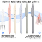 Halloween Gel Pens, 0.5mm Fine Point Aesthetic Cute Pens, Teen Girl Gifts Trendy Stuff, Stocking Stuffers for Adults Men, Thanksgiving Christmas Party Gift for Women, White Elephant Gifts for Adults