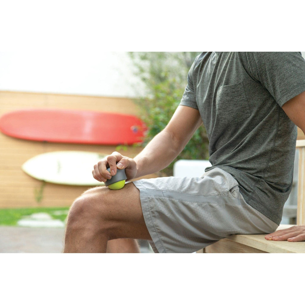 Trigger Point Performance Handheld Massage Roller Ball, Green/Grey, One Size