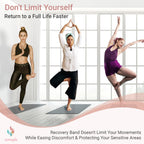 Zomaple Hysterectomy Band – Must Haves for Comfort Recovery After Abdominal, Tummy Tuck, C-Section, Lumpectomy Surgery - Belly Pillow with Pocket & Gel Pack - Post Surgery Gifts